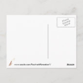 Liefde is voor alle Spirituele Universele Handen B Briefkaart (Achterkant)