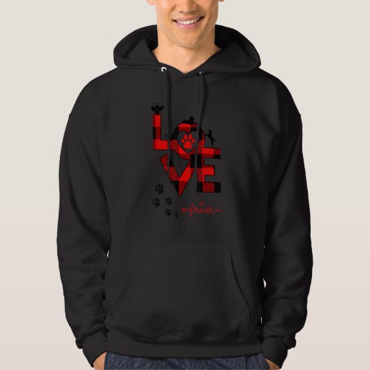 Liefde is voor altijd hoodie (Voorkant)