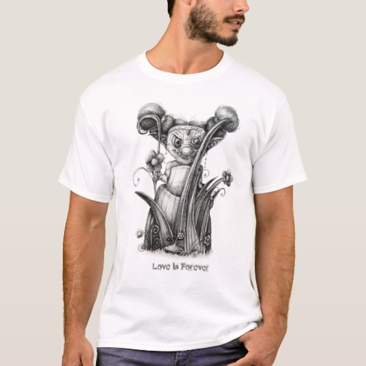 Liefde is voor altijd t-shirt (Voorkant)