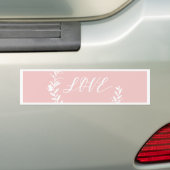 Liefde is voor Lovers Bumpersticker (Op auto)