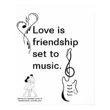 Liefde is vriendschap_Poster