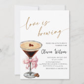 Liefde is Vrijgezellenfeest brouwen - Coffee & Lov Kaart (Voorkant)