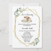 Liefde is Vrijgezellenfeest koffiegroen brouwen Kaart (Voorkant)