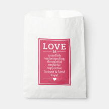 Liefde is ... welkomstzakken