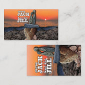 Liefde is zeker: elke Jack heeft zijn Jill Visitekaartje (Voorkant / Achterkant)