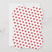 Liefde is Zoet Bruidsmeisjesfeest Kaart (Achterkant)