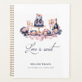 Liefde is zoet Bruiloft Bridal Shower Persoonlijk Planner