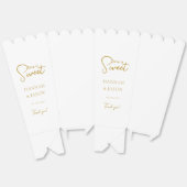 Liefde is Zoet! Elegant, eenvoudig Bedankdoosjes (Ongevouwen)