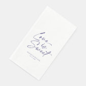 Liefde is Zoet Gast Handdoek Servet (Hoek)