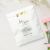 Liefde is zoet geniet van een traktatie Eucalyptus Bedankzakje (Gezegeld)