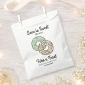 Liefde is zoet Neem een donut aangepaste bruiloft Bedankzakje (Geknipt)