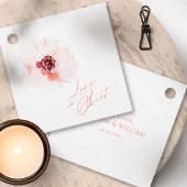 Liefde is zoet - Romantisch Ronde Gift Label