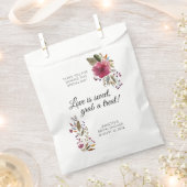 Liefde Is Zoete Behandeling Bourgondië Bloem Bruil Bedankzakje (Geknipt)