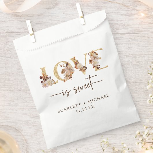 Liefde Is Zoete Bruiloft Bedankzakje