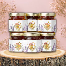 Liefde is zoete bruiloft gepersonaliseerde lavende