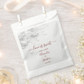 Liefde is zoete eucalyptus bruiloft zoete traktati bedankzakje (Geknipt)
