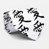 Liefde (Japans) Stropdas (Opgerold)