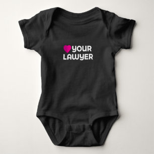 Liefde je advocaat Baby Bodysuit