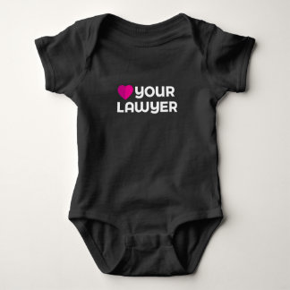Liefde je advocaat Baby Bodysuit