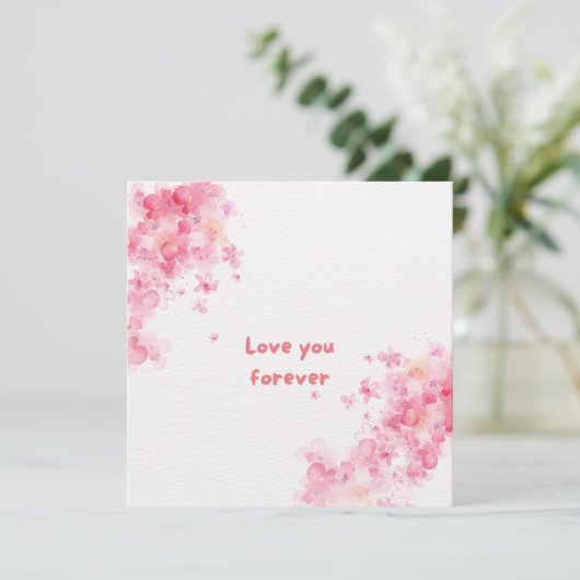 Liefde je altijd kaart (Staand voorkant)