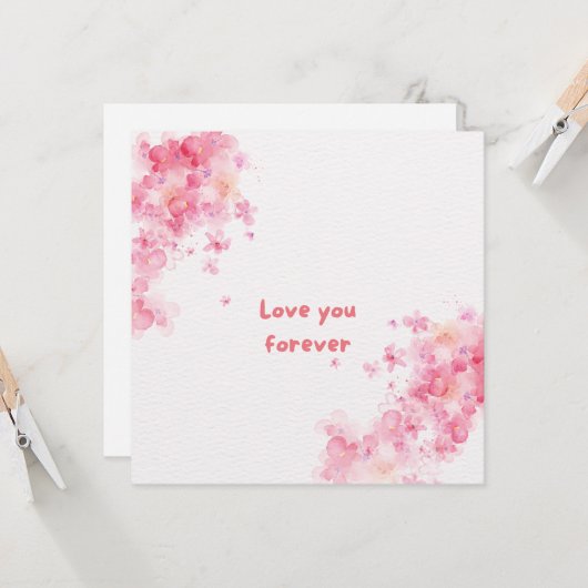 Liefde je altijd kaart (Voorkant / Achterkant in situ)