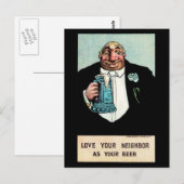 Liefde je buurman briefkaart (Voorkant / Achterkant)