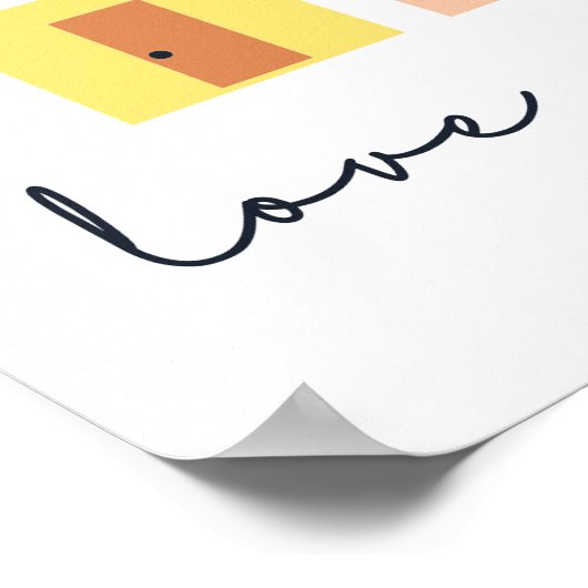 Liefde je buurman poster (Hoek)