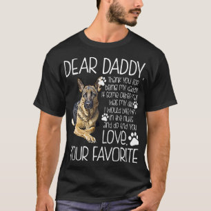 Liefde je favoriete Duitse Shepherd Dog-shirt T-shirt
