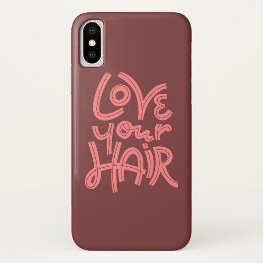 Liefde je haar Case-Mate iPhone case (Achterkant)