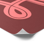 Liefde je haar poster (Hoek)