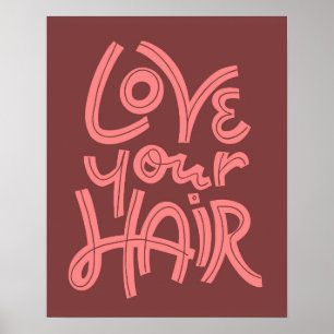 Liefde je haar poster