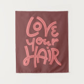 Liefde je haar wandkleed (Voorkant)