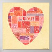 Liefde je hart Poster (Voorkant)