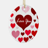 Liefde je! keramisch ornament (Rechts)