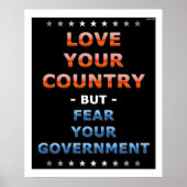 Liefde je land poster (Voorkant)