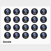 Liefde je moeder Aarde - Aarde Dag 50ste Anniversa Ronde Sticker (Vel)