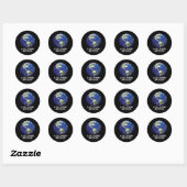 Liefde je moeder Aarde - Aarde Dag 50ste Anniversa Ronde Sticker (Vel)