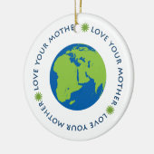 Liefde je moeder (Aarde) Keramisch Ornament (Links)
