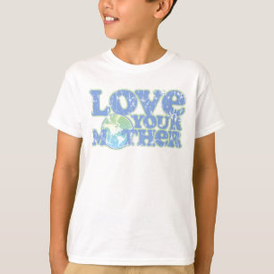 Liefde je moeder aarde Kinder T-Shirt