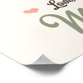 Liefde je moeder aarde Poster (Hoek)