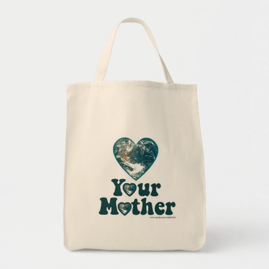 Liefde je moeder aarde tote bag (Voorkant)