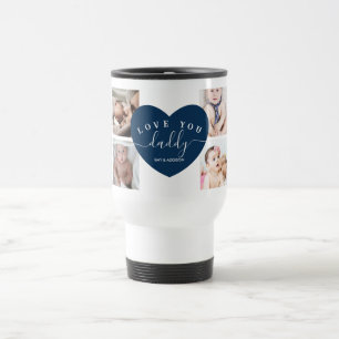 Liefde je vader Gift Personeelsformatie Beste papa Reisbeker