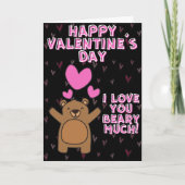 Liefde je veel grappige Valentijn kaart (Voorkant)