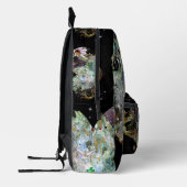 Liefde je wereld bedrukte rugzak (Links)