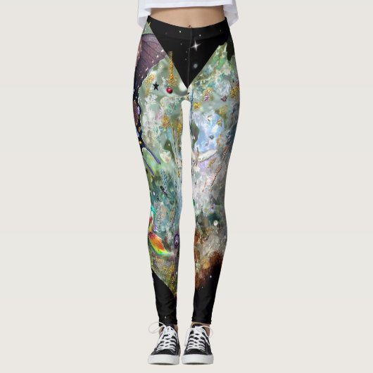 Liefde je wereld leggings (Voorkant)