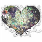 Liefde je wereld sticker (Voorkant)