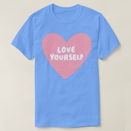 Liefde je zelf 4 t-shirt (Design voorkant)