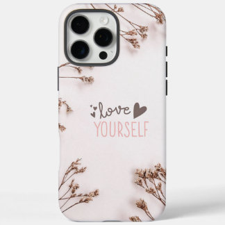Liefde je zelf iPhone 16 pro max hoesje