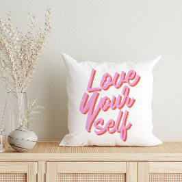 Liefde je zelf kussen