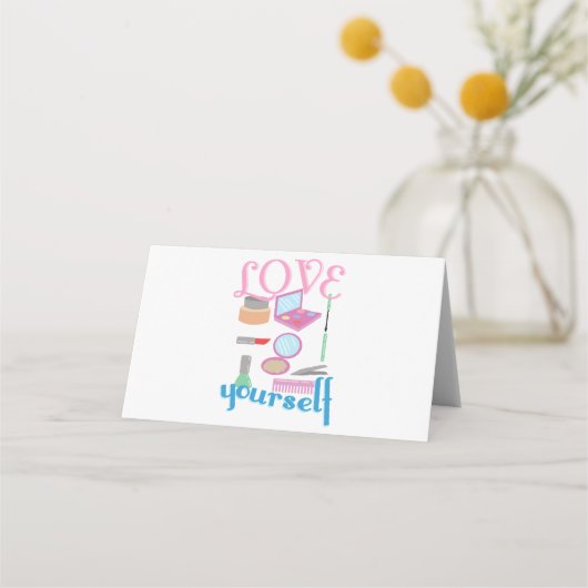 Liefde je zelf plaatskaartje (Voorkant)